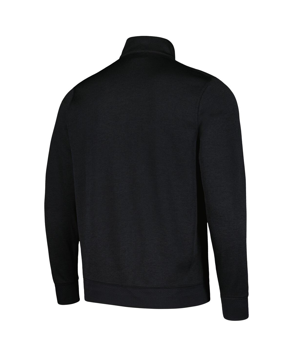 Nike Women's  Black Wm Phoenix Open Player Performance Half-zip Top In Black