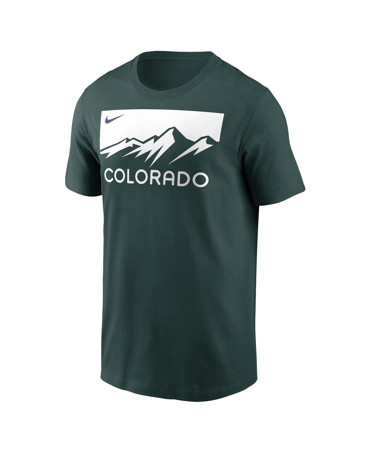 Men's Nike Charlie BlackmonColorado Rockies City Connect Name and Number T-shirt - Green