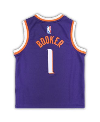 Little Boys and Girls Devin Booker Purple Phoenix Suns Swingman Player Jersey - Icon Edition