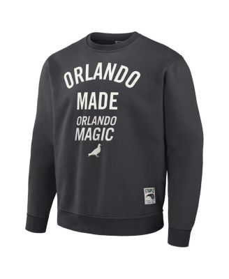 Men's NBA x Anthracite Orlando Magic Plush Pullover Sweatshirt