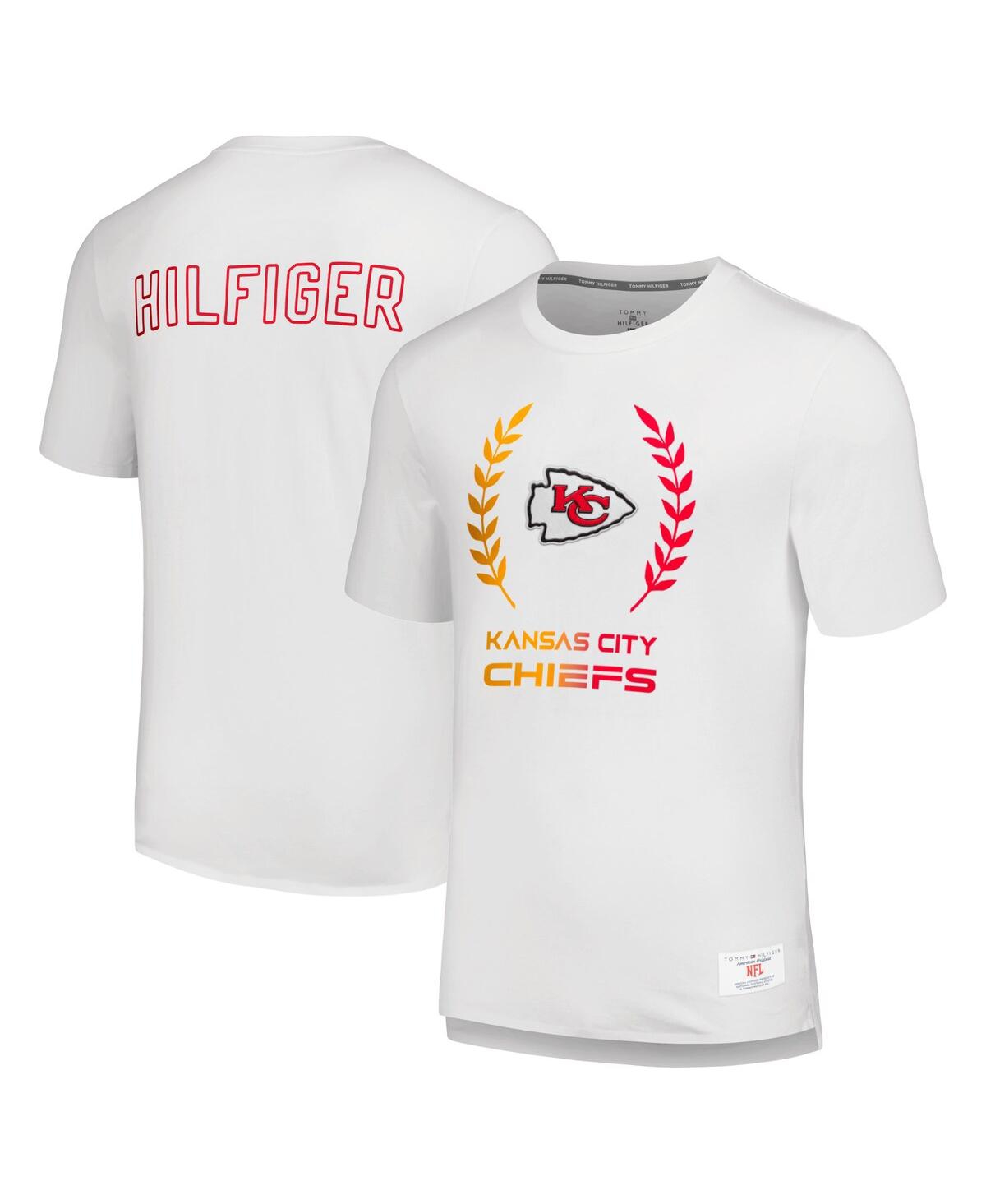 Shop Tommy Hilfiger Men's  White Kansas City Chiefs Miles T-shirt