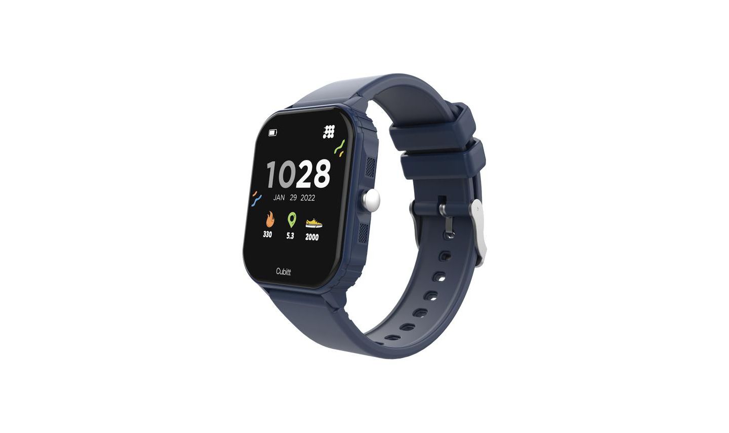 Детские часы Cubitt Teens Smart watch / Fitness Tracker Rubber Strap, цвет: Синий — фото 3