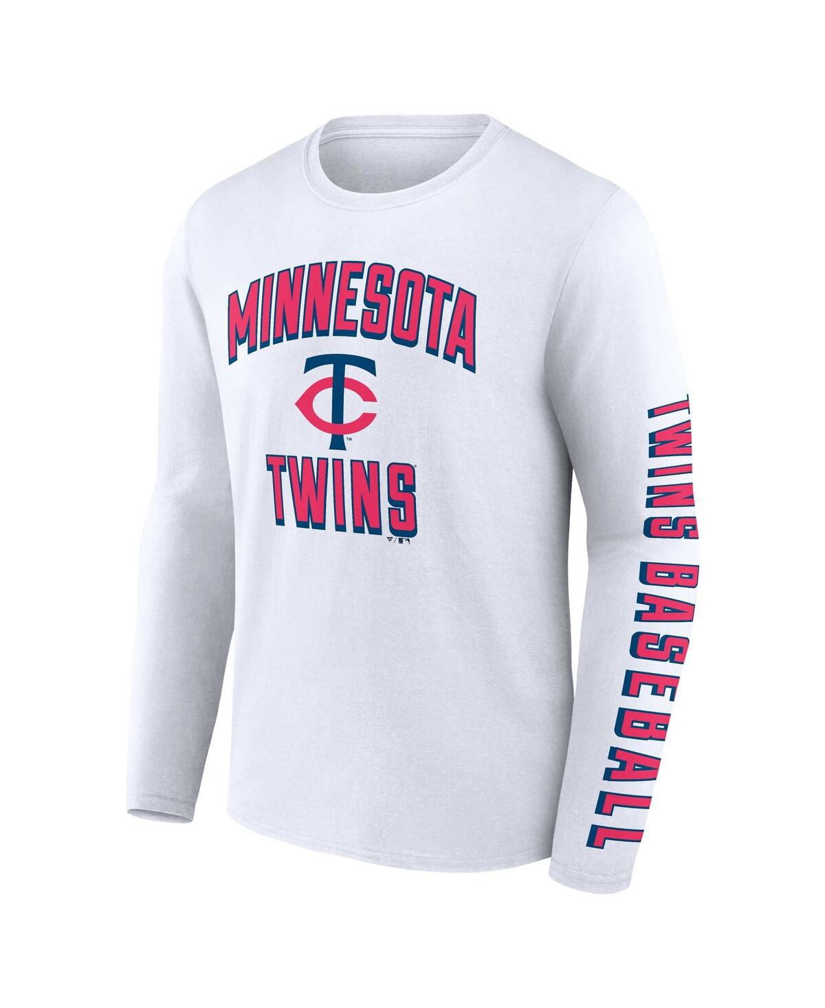 Men's Fanatics White Minnesota Twins Two-Pack Combo T-shirt Set - White