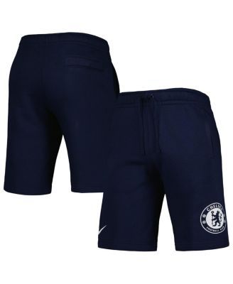 Men s Nike Navy Chelsea Club Fleece Shorts Macy s