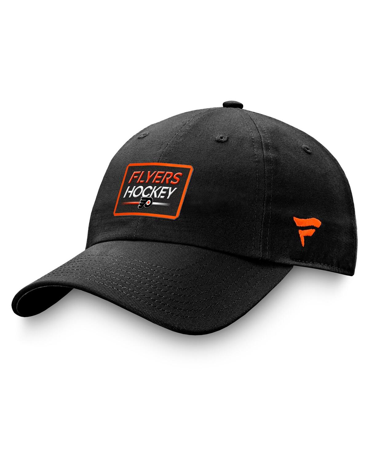 Shop Fanatics Men's  Black Philadelphia Flyers Authentic Pro Prime Adjustable Hat