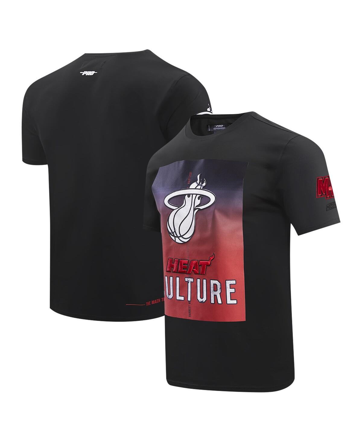 Men's Pro Standard Black Miami Heat 2023 City Edition T-shirt - Black
