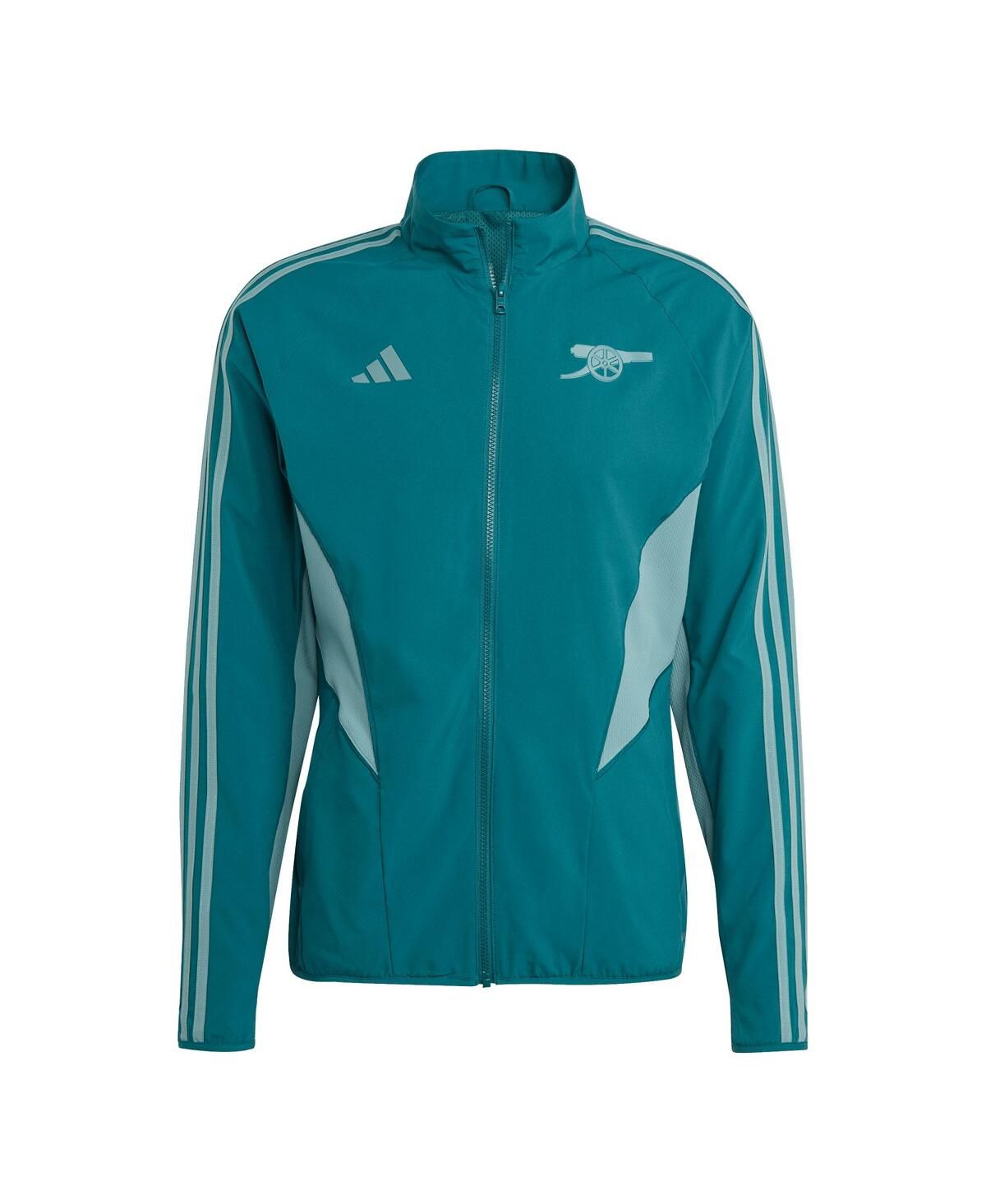 Мужская зеленая куртка Arsenal 2023/24 Anthem на молнии