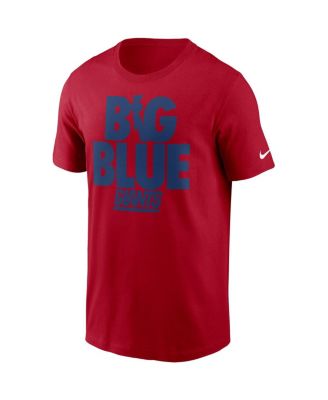 Men's Red New York Giants Hometown Collection Big Blue T-shirt
