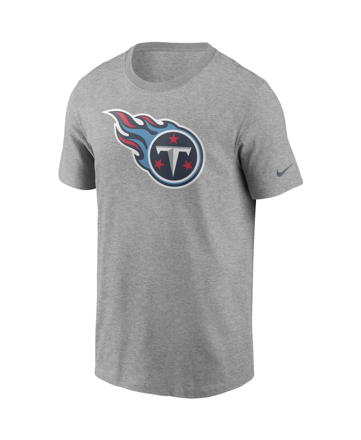 Men's NikeTennessee Titans Primary Logo T-shirt - Heathered Gray