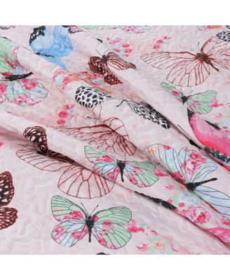 Kids Girls Quilt Set Bedspread Coverlet Set A72 - Queen