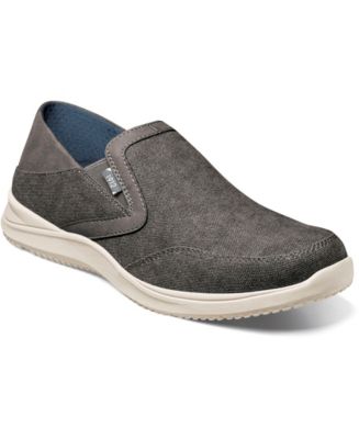 Nunn Bush Conway Canvas Moc Toe Slip On shoe khaki Men main image 2