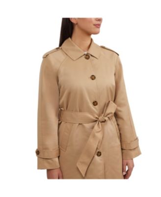 Women's Women's Cinched Waist Gillet Trench Coat
