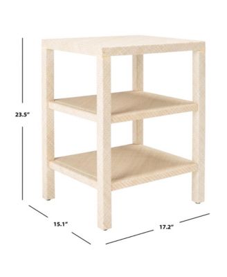 Apis Raffia 2 Shelf Accent Table