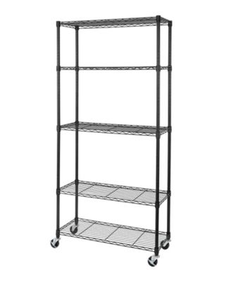 UltraDurable 5-Tier NSF Steel Wire Shelving System
