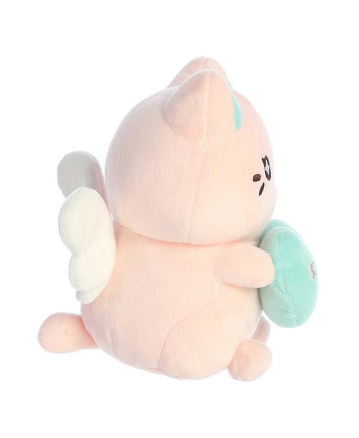 Aurora Small Candy Heart Sitting Meowchi Tasty Peach Enchanting Plush Toy Pink 7" - Macy's
