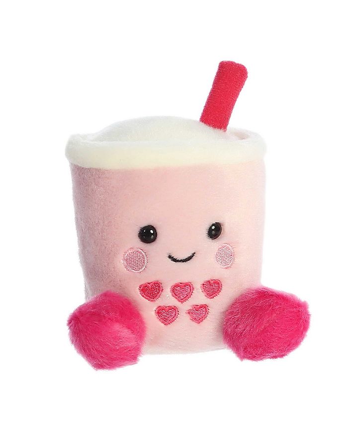 Aurora Mini Tangy Heart Boba Palm Pals Adorable Plush Toy Pink 5" - Macy's