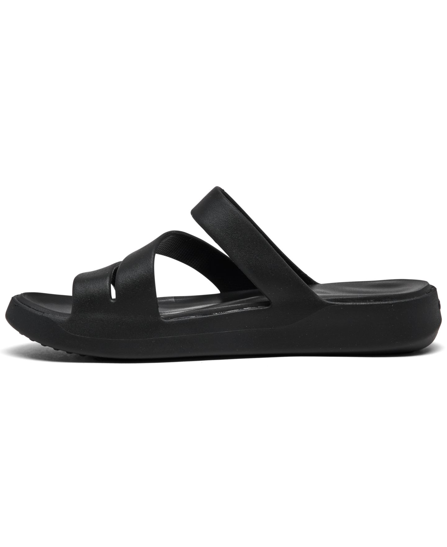 Женские сандалии Crocs Getaway Casual Strappy, цвет: Чёрный — фото 3
