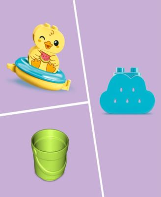 Duplo 10965 My First Bath Time Fun Toy Floating Animal Train Building Set