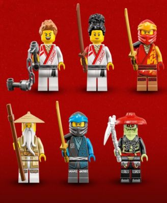 LEGO® Ninjago Creative Ninja Brick Box 71787 Toy Building Set with Kai, Nya, Master Wu, Apprentices and Bone Hunter Minifigures