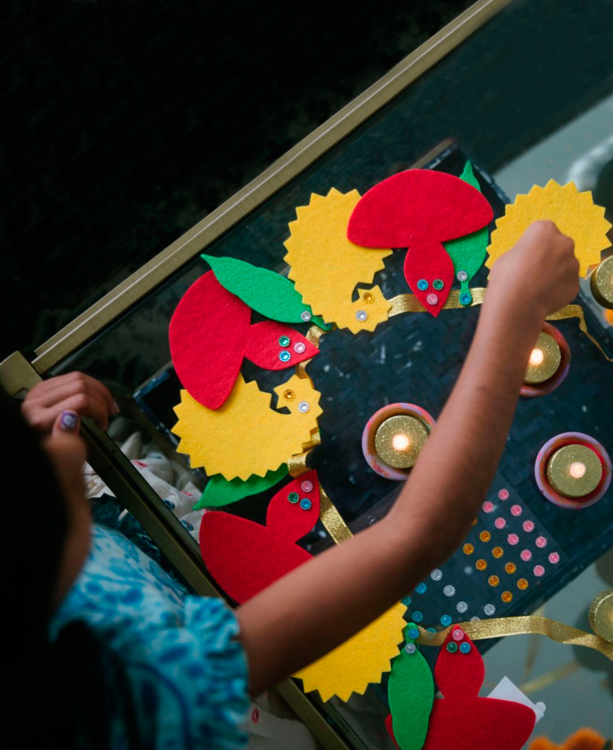 Shop Kulture Khazana Diwali Celebration Kit, Rangoli Puzzle, Craft Kit, Audio Story In Mutli