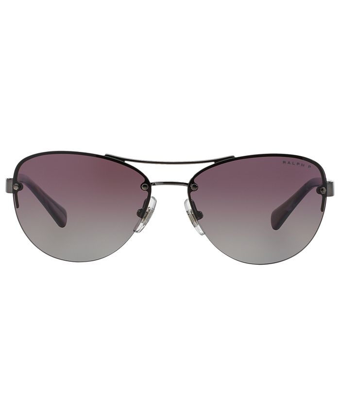 Ralph Lauren Ralph Polarized Sunglasses, RA4113 56P - Macy's