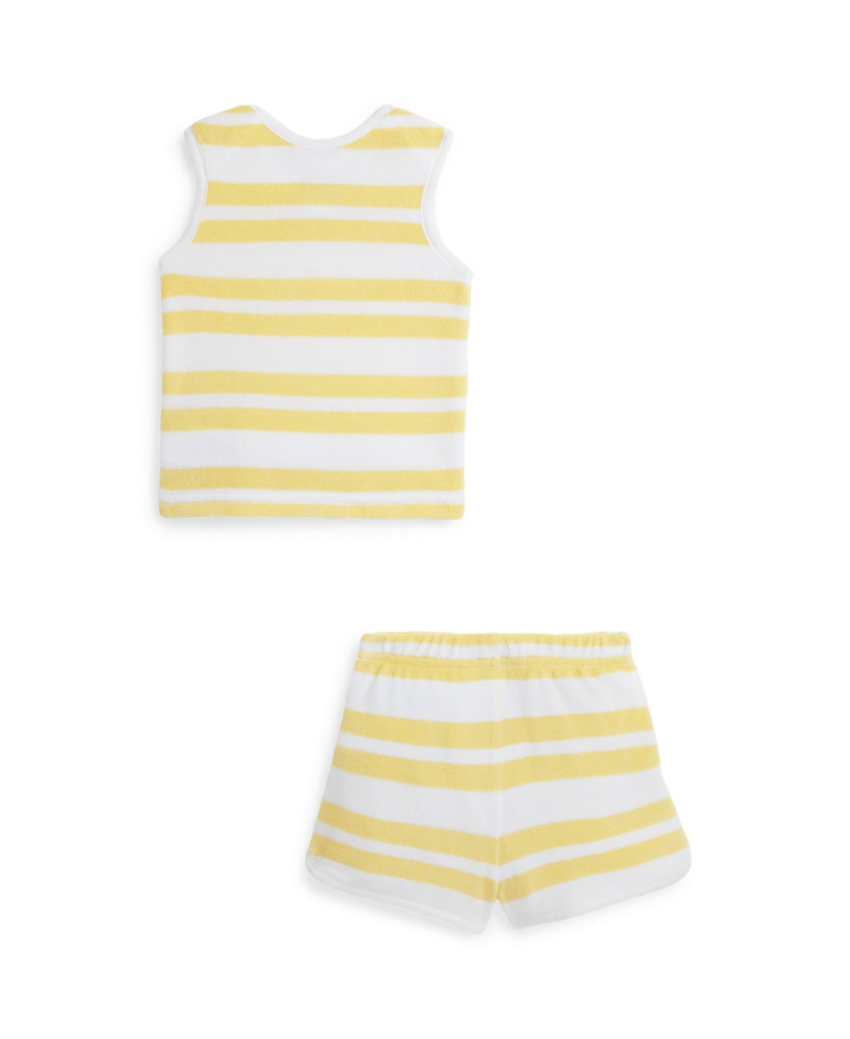 Polo Ralph Lauren Baby Boys Striped Terry Tank and Shorts Set