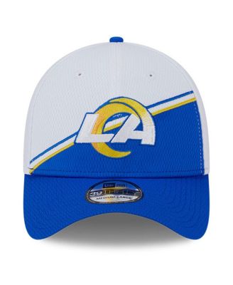 Men's White, Royal Los Angeles Rams 2023 Sideline 39THIRTY Flex Hat
