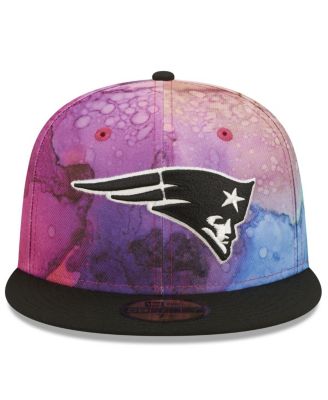 Men's Pink, Black New England Patriots 2022 NFL Crucial Catch 59FIFTY Fitted Hat