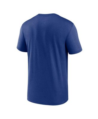 Nike Men's Royal Texas Rangers Wordmark Outline Legend T