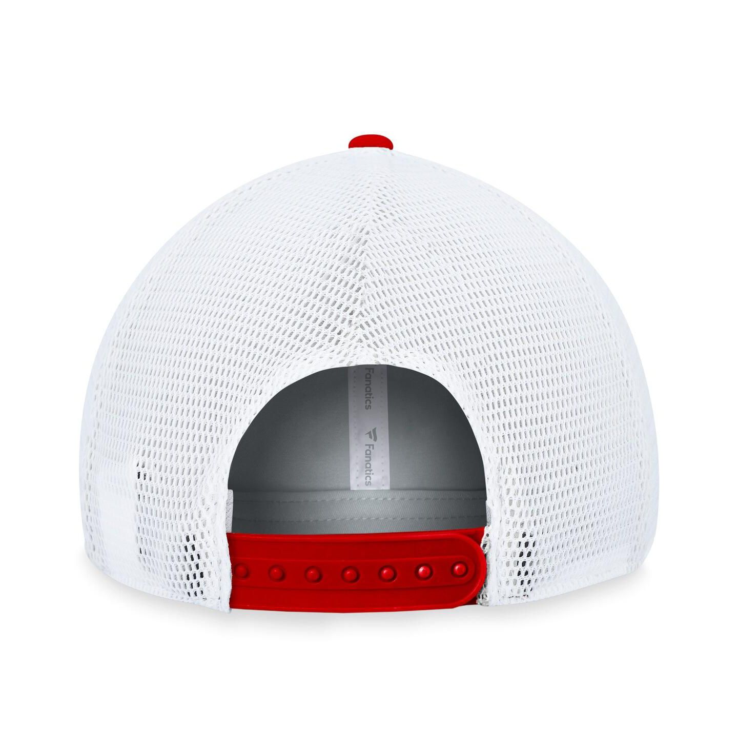Мужская кепка Fanatics Blue, White New York Rangers Fundamental Adjustable Hat — фото 4