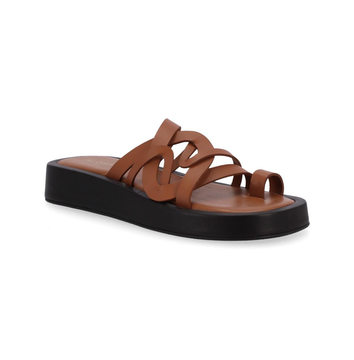 ALOHAS WOMEN'S COOL LEATHER SANDALS