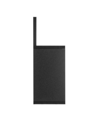 Modern 3 Cube Floating Wall Shelf with Display Ledge, Easy to Hang Wall Mounted Triple Cubby Shelf