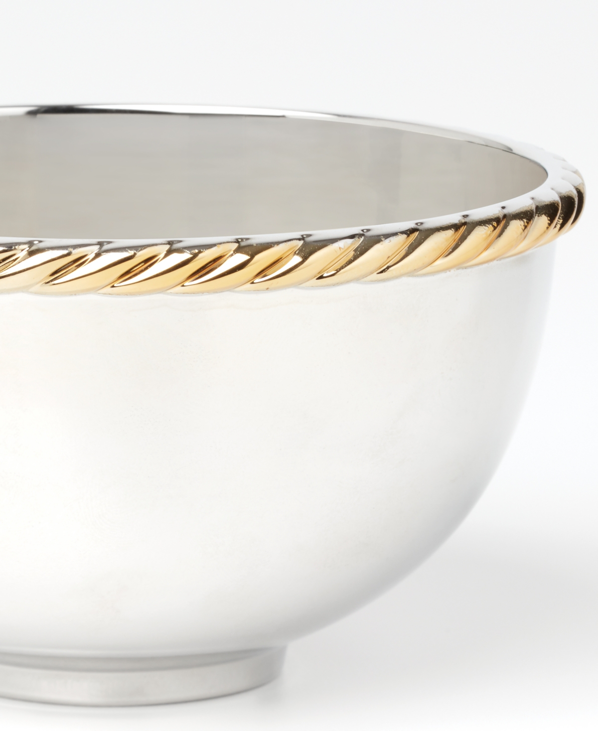 Reed & Barton Roseland Metal Nut Bowl, Set Of 2 In Metallic And No Color