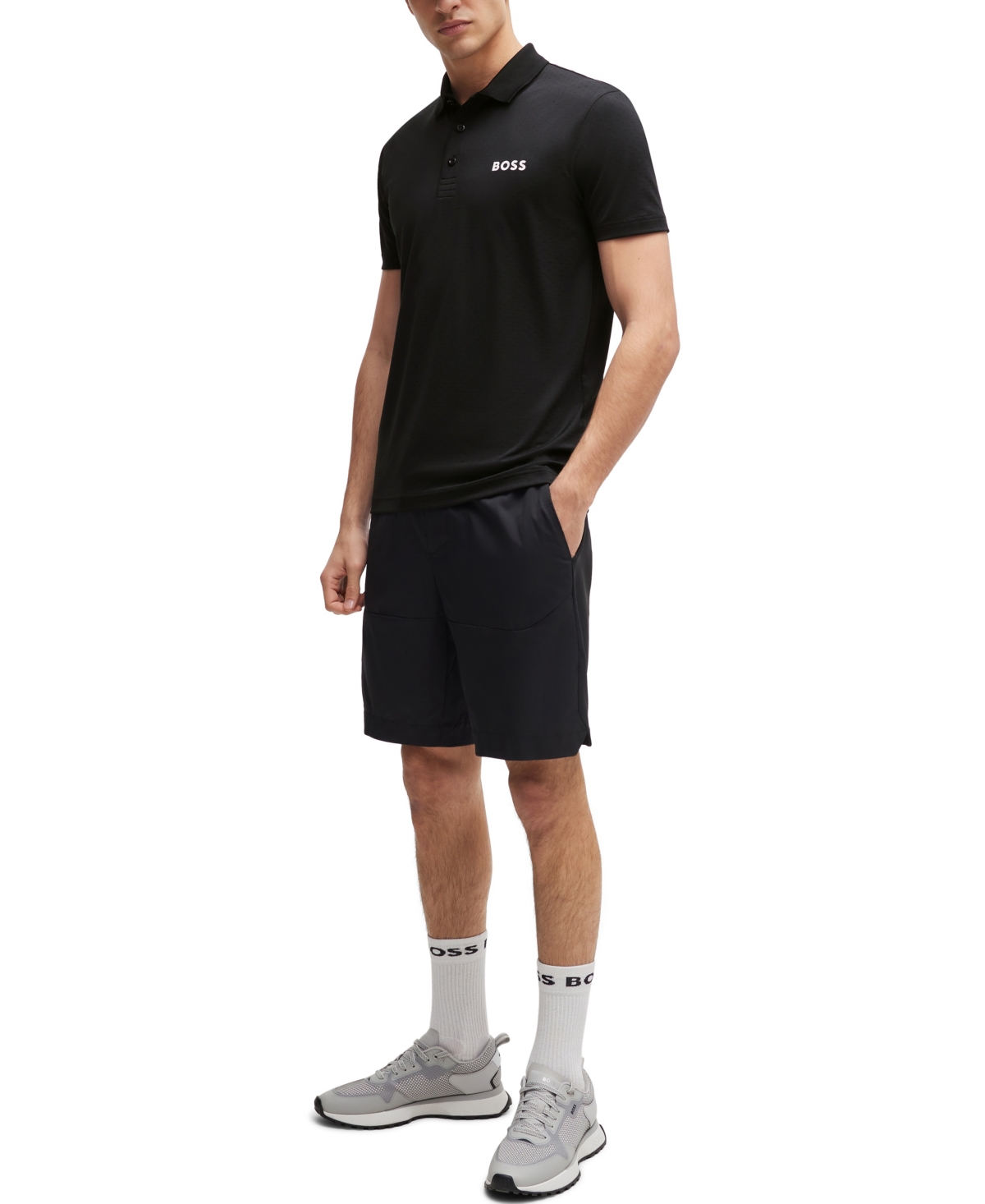 Boss by Hugo Boss Men's Degrade-Jacquard Polo Shirt