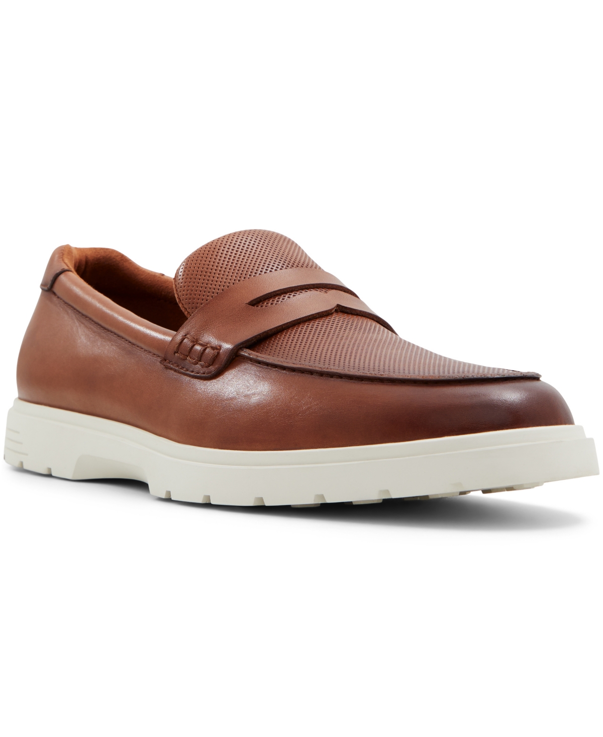 Shop Aldo Men's Bacary Casual Driving Loafers In Cognac