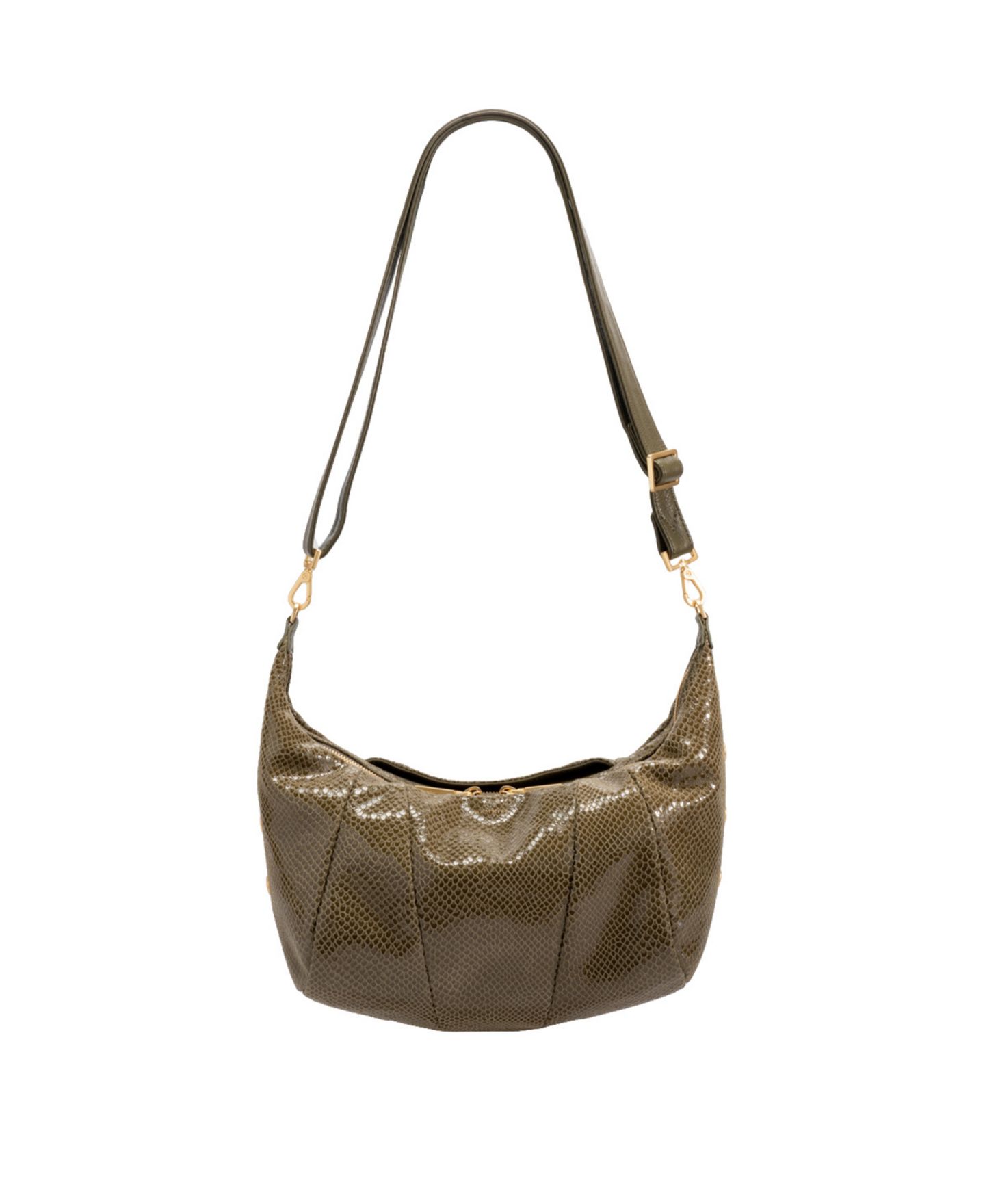 Женская сумка Hammitt Morgan Extra-Large Leather Crossbody Shoulder, цвет: Зелёный — фото 3