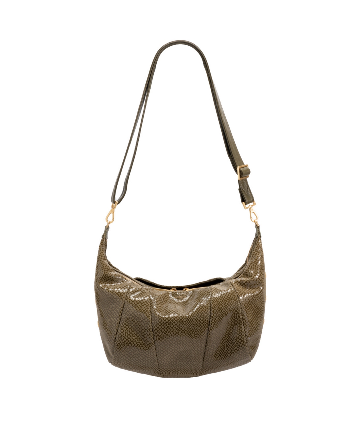 Morgan Crossbody Leather Shoulder Bag In Toast Tan,bg