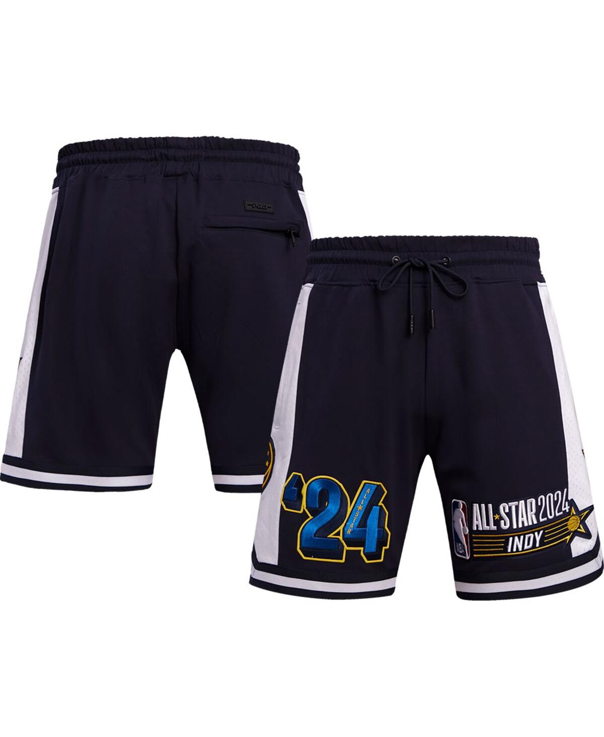 Shop Pro Standard Men's And Women's  Navy 2024 Nba All-star Game Chenille Shorts
