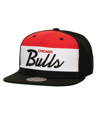 Men's Mitchell & Ness White, Black Chicago Bulls Retro Sport Colorblock ...