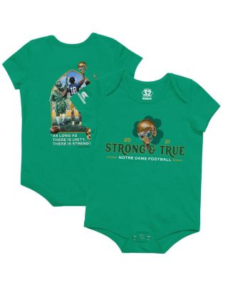 Baby Boys and Girls Colosseum Green Notre Dame Fighting Irish 2021 The Shirt Bodysuit Macy s