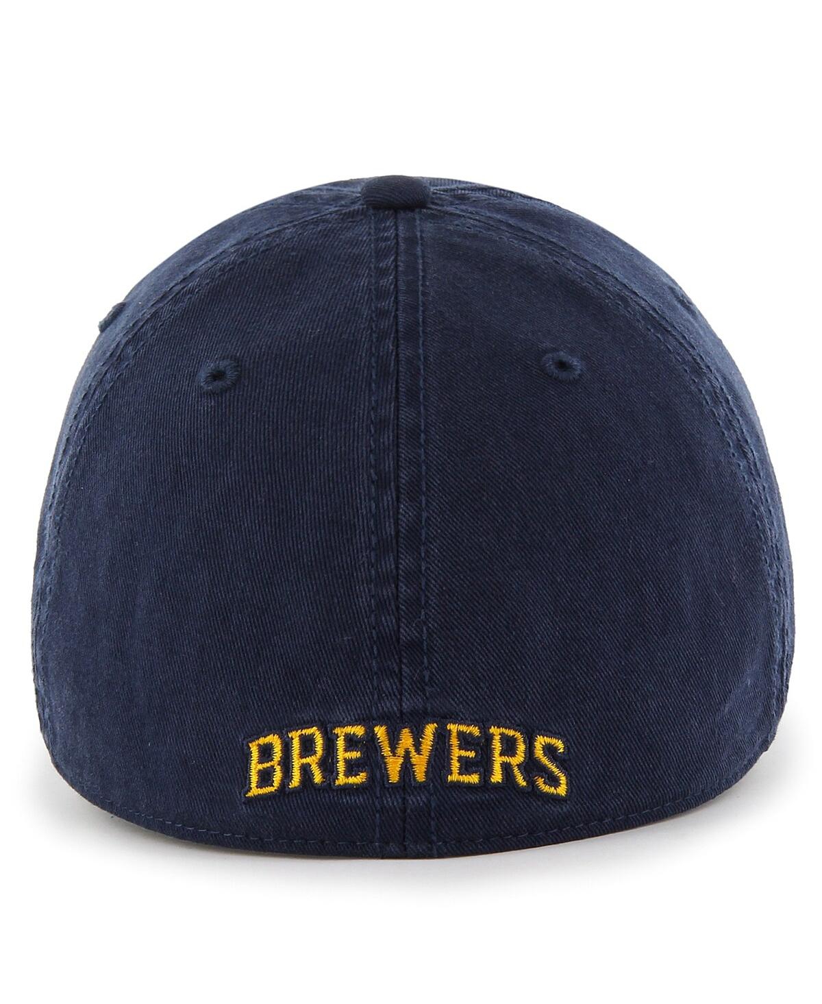 Men's '47 BrandMilwaukee Brewers Franchise Logo Fitted Hat - Navy