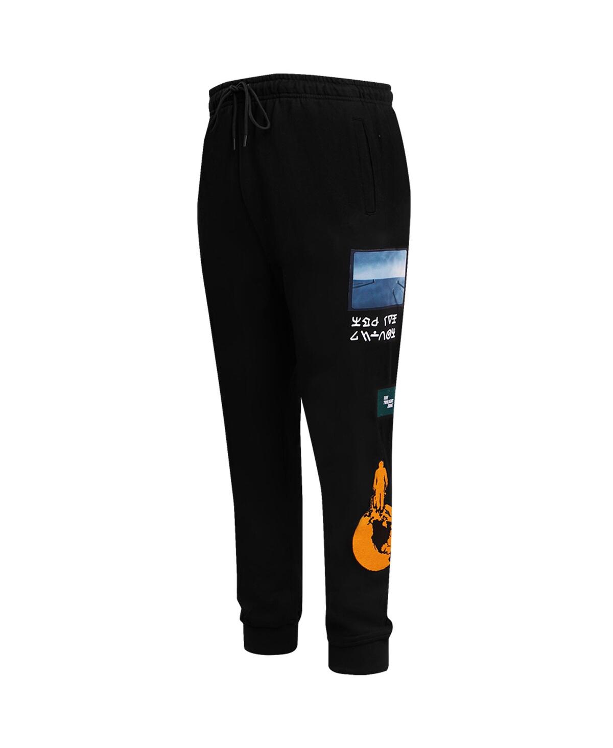 Shop Freeze Max Male  Black The Twilight Zone Logo Joggers