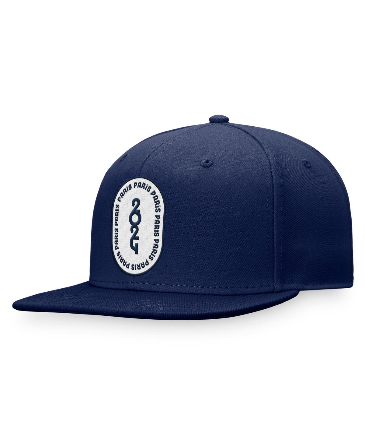 Shop Fanatics Men's  Navy Paris 2024 Summer Olympics Snapback Hat