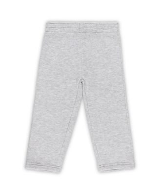 Baby Boys and Girls Black, Heather Gray Chicago White Sox Play by Play Pullover Hoodie and Pants Set