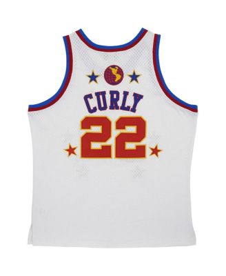 Men's Curly Neal White Harlem Globetrotters Throwback Swingman Jersey