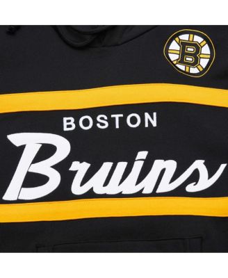 Men's Black Boston Bruins Head Coach Pullover Hoodie