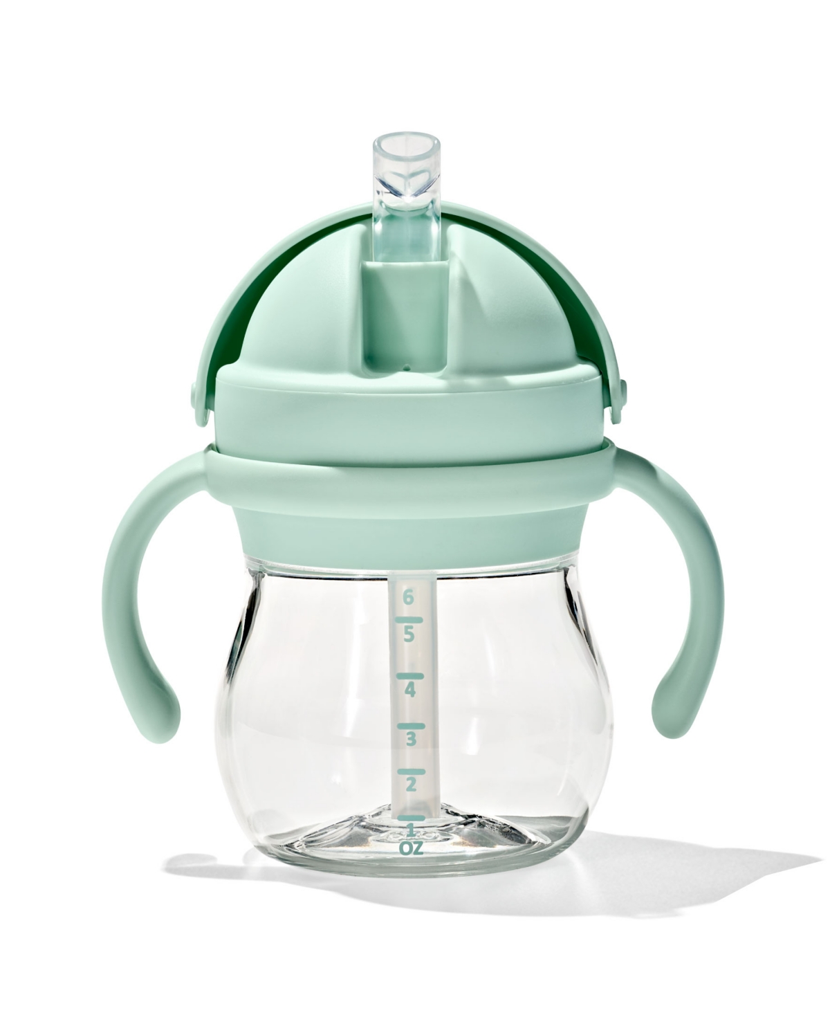 Shop Oxo Tot Transitions 6 oz Straw Cup With Removable Handles In Opal