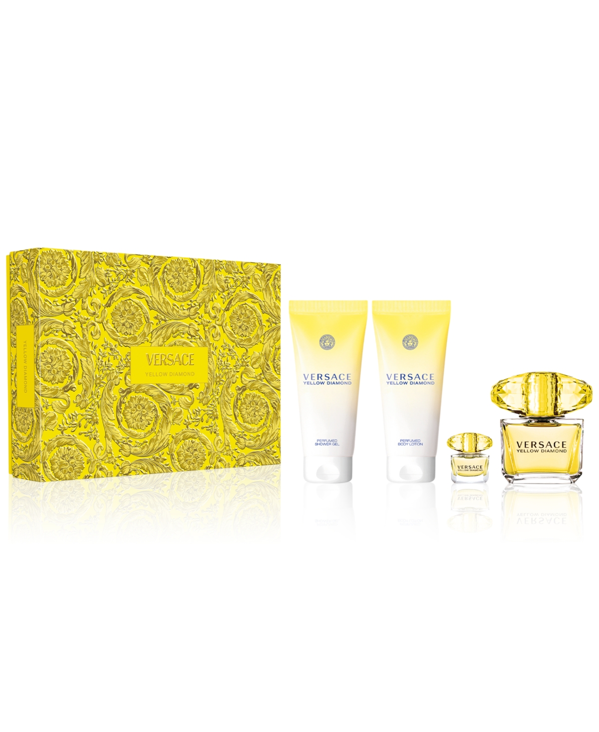Versace 4-pc. Yellow Diamond Eau De Toilette Gift Set In No Color