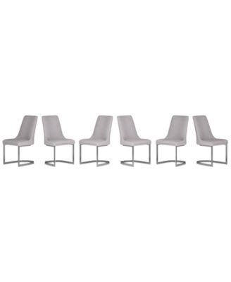 Tivie 6 Pc Dining Chair Set
