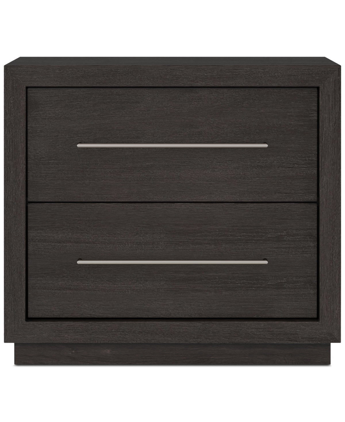 Shop Macy's Tivie Nightstand, Created For  In Mineral Grey